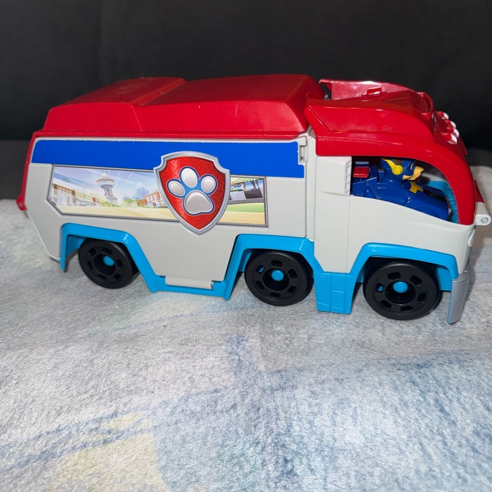 Paw Patrol Red and Blue Rescue Vehicle